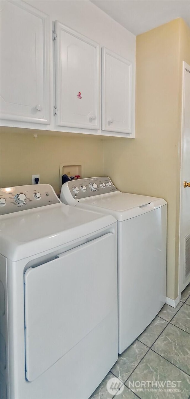 620 112th St SE Unit 153, Everett, WA 98208 - laundry area featuring independent washer and dryer and cabinet space