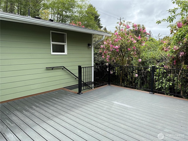 view of deck
