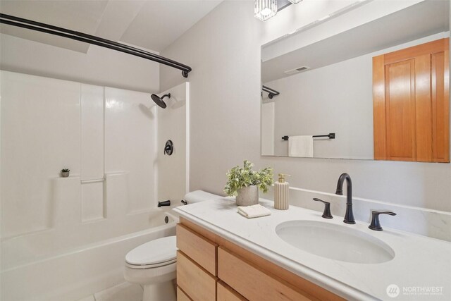 23623 20th Ave W, Bothell, WA 98021 - full bathroom featuring  shower combination, vanity, and tile patterned floors