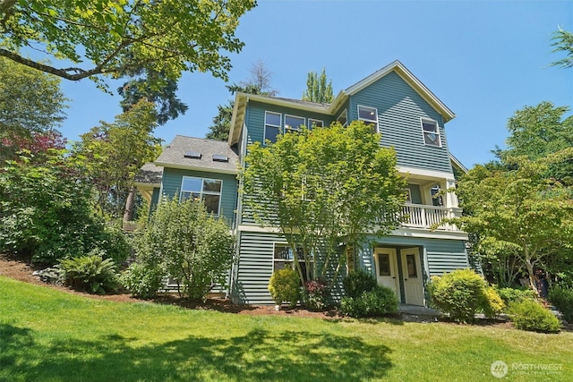 23623 20th Ave W, Bothell, WA 98021 - back of property featuring a lawn