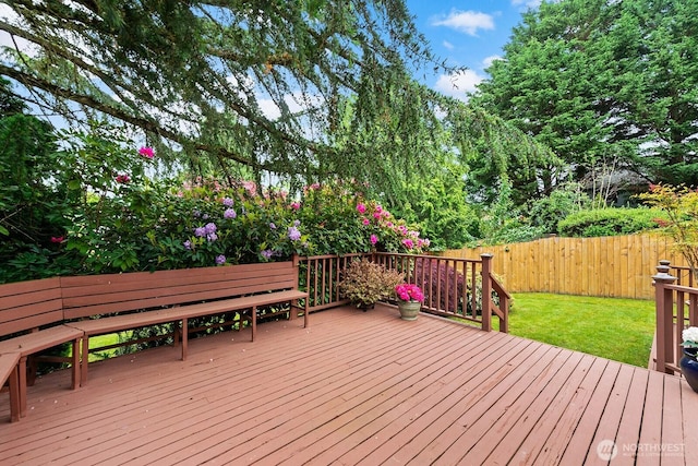3238 NE 100th St Unit D, Seattle, WA 98125 - view of deck