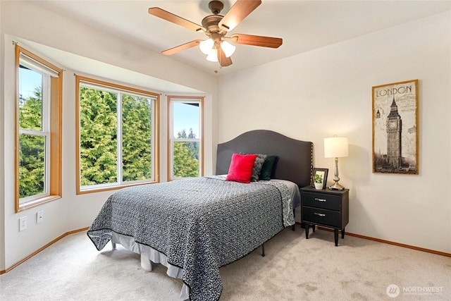13218 42nd Ave W, Mukilteo, WA 98275 - bedroom with multiple windows, carpet flooring, and baseboards