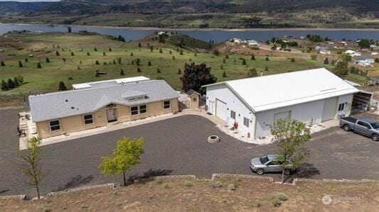 30350 Deer Meadows Rd E, Deer Meadows, WA 99122 - view from above of property with a large body of water