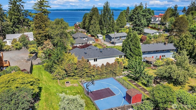 3120 Wave Dr, Everett, WA 98203 - aerial view of residential area with a nearby body of water