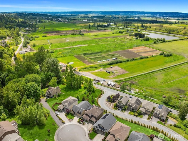 1032 76th Ave NE, Lake Stevens, WA 98258 - aerial view of residential area with a large body of water