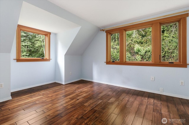 5092 Ribbit Rd, Langley, WA 98260 - bonus room featuring healthy amount of natural light, wood finished floors, vaulted ceiling, and baseboards