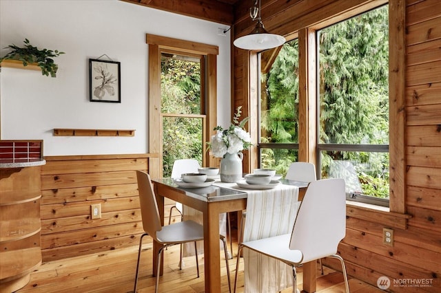 5092 Ribbit Rd, Langley, WA 98260 - dining area with hardwood / wood-style floors