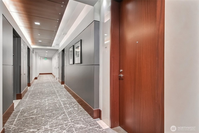 10700 NE 4th St Unit 1006, Bellevue, WA 98004 - hallway with baseboards