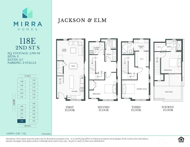 118E 2nd Ave S, Kirkland, WA 98033 - floor plan / room layout