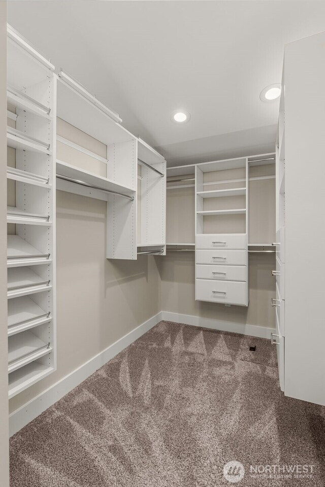 7429 NE 129th St, Kirkland, WA 98034 - spacious closet featuring dark colored carpet