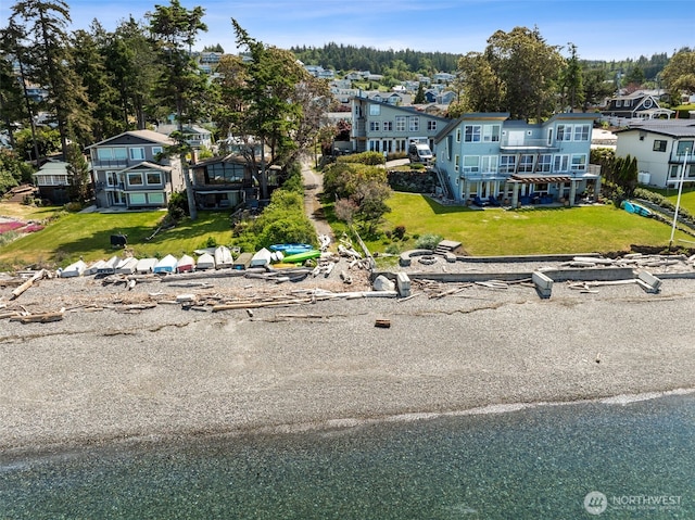 232 N Sunset Dr, Camano Island, WA 98282 - aerial perspective of suburban area