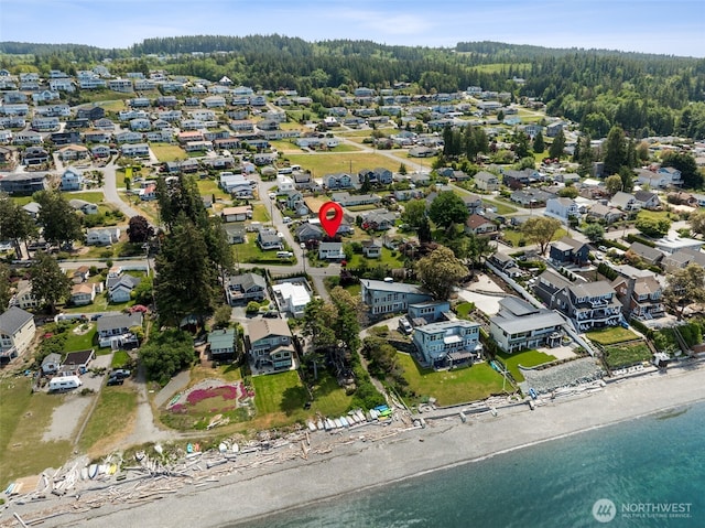 232 N Sunset Dr, Camano Island, WA 98282 - view of property location with nearby suburban area and a heavily wooded area