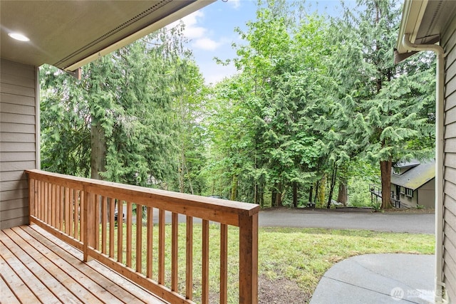 26 Inglewood Pl, Bellingham, WA 98229 - deck featuring a lawn