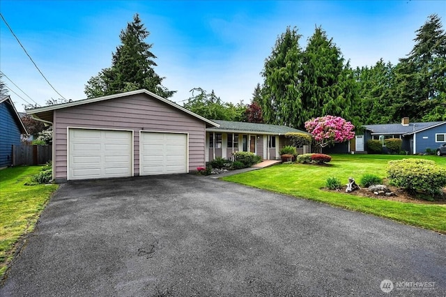 21918 83rd Ave W, Edmonds, WA 98026 - ranch-style home with an attached garage and driveway