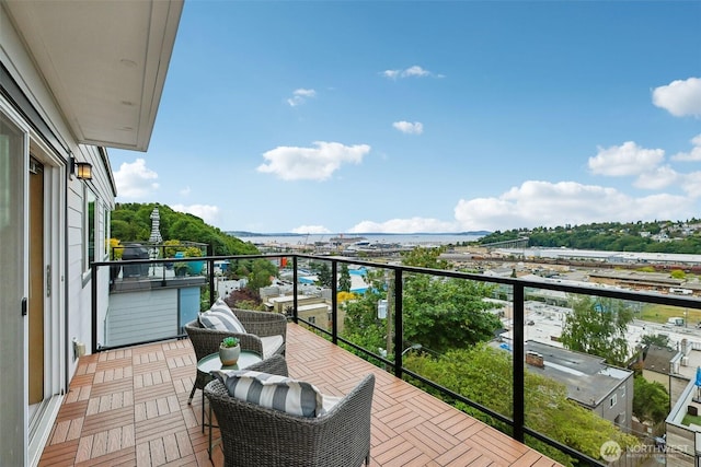 2040 13th Ave W Unit 41, Seattle, WA 98119 - balcony with a water view