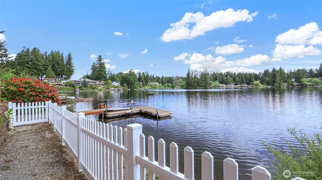 3514 Long Lake Dr SE, Lacey, WA 98503 - dock with a water view
