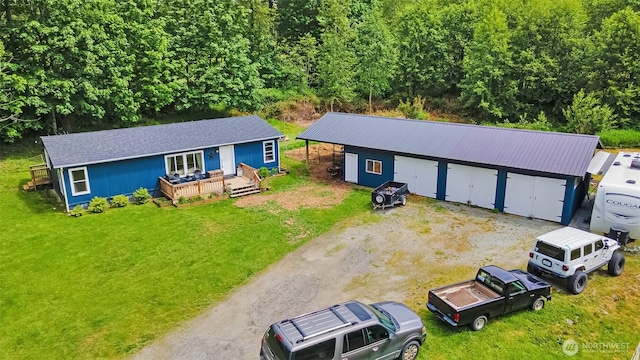 1707 Bonnie Ln, Camano Island, WA 98282 - view from above of property