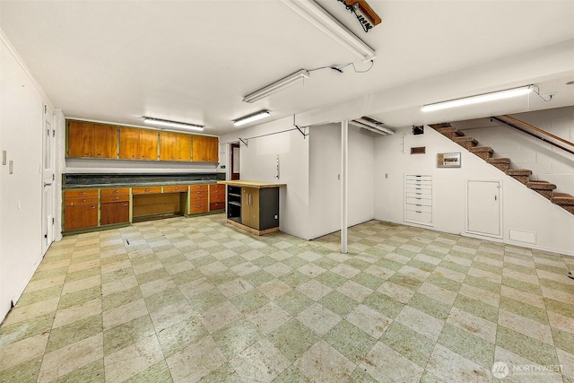 18527 Butternut Rd, Lynnwood, WA 98037 - finished basement with stairs and light floors