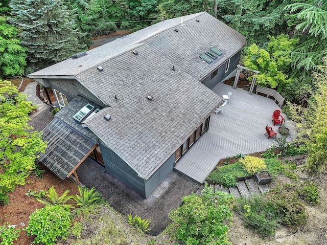 18527 Butternut Rd, Lynnwood, WA 98037 - view from above of property