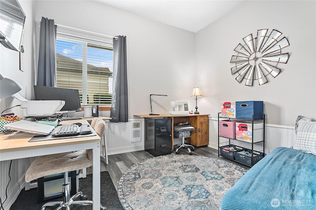 1305 Boon St Unit 112, Sumas, WA 98295 - office featuring wood finished floors and heating unit
