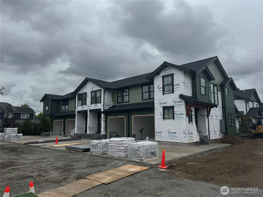 2201 Dejong Dr, Lynden, WA 98264 - property under construction featuring a garage