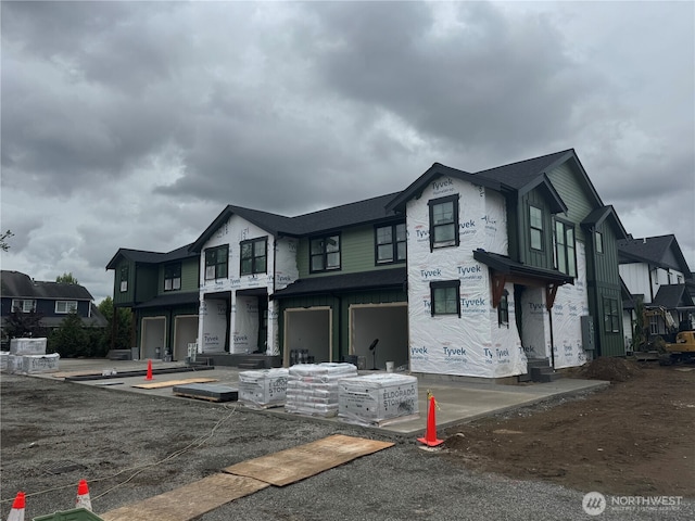 2201 Dejong Dr, Lynden, WA 98264 - property under construction featuring a garage