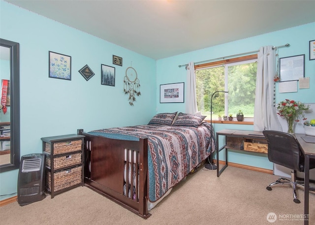 5707 316th St NW, Stanwood, WA 98292 - carpeted bedroom featuring an office area