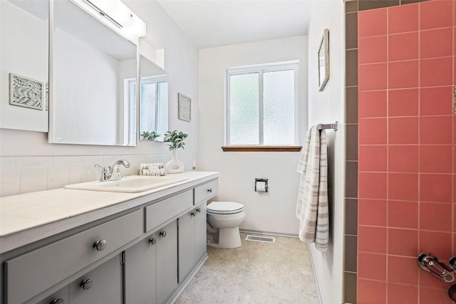 20010 3rd Ave NW, Shoreline, WA 98177 - bathroom featuring vanity, toilet, and a shower