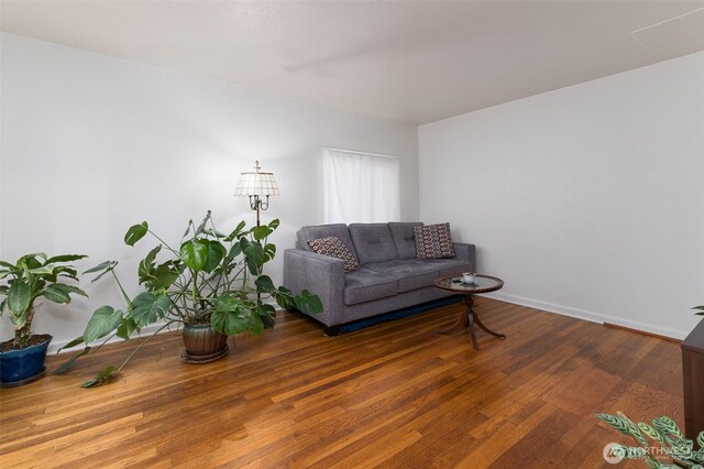 1601 E Maryland St, Bellingham, WA 98226 - living room with wood finished floors and baseboards