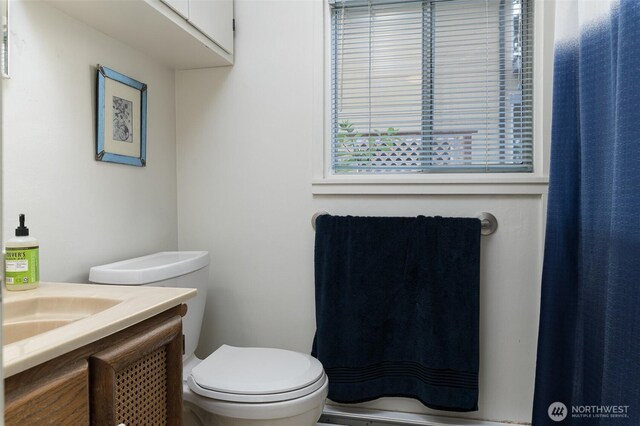 1601 E Maryland St, Bellingham, WA 98226 - bathroom featuring toilet and vanity