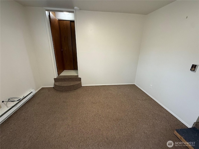 1601 E Maryland St, Bellingham, WA 98226 - empty room featuring baseboard heating and carpet
