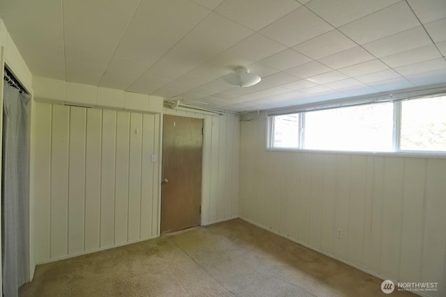 2116 N 86th St, Seattle, WA 98103 - unfurnished room with carpet floors and wooden walls