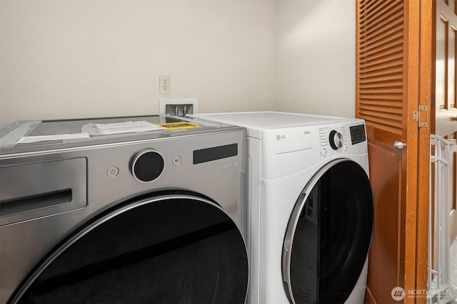 18526 36th Ave W Unit C, Lynnwood, WA 98037 - washroom with separate washer and dryer