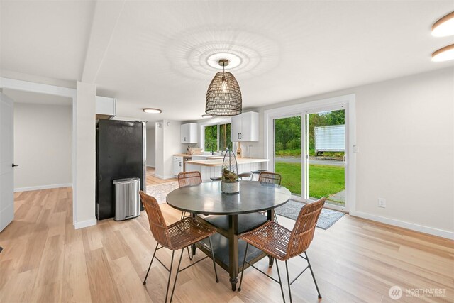 1005 Johnson St, Sumas, WA 98295 - dining room featuring light wood finished floors and baseboards