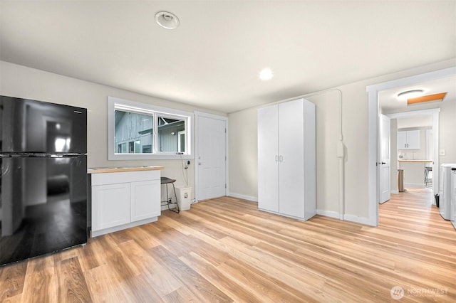 1005 Johnson St, Sumas, WA 98295 - unfurnished living room with light wood finished floors and baseboards