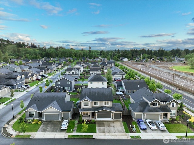 1009 NE 13th St, Battle Ground, WA 98604 - aerial view of residential area