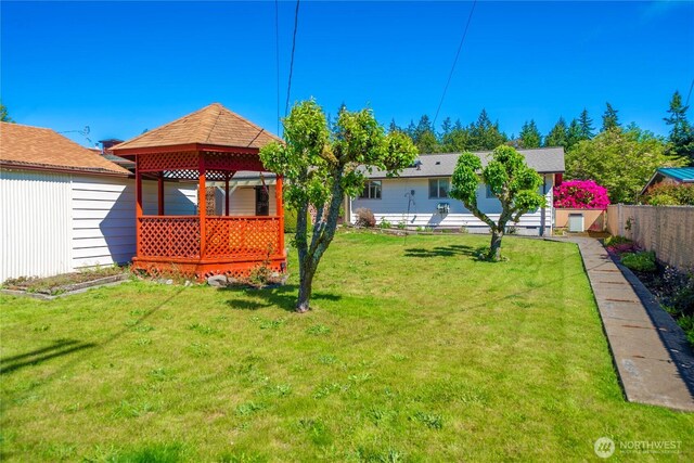 2815 NE Wyoming St, Bremerton, WA 98310 - view of yard featuring a gazebo