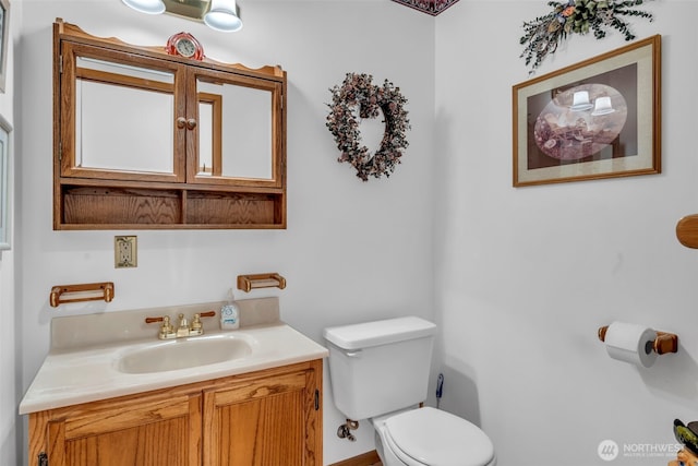 303 N B St, Roslyn, WA 98941 - bathroom featuring toilet and vanity