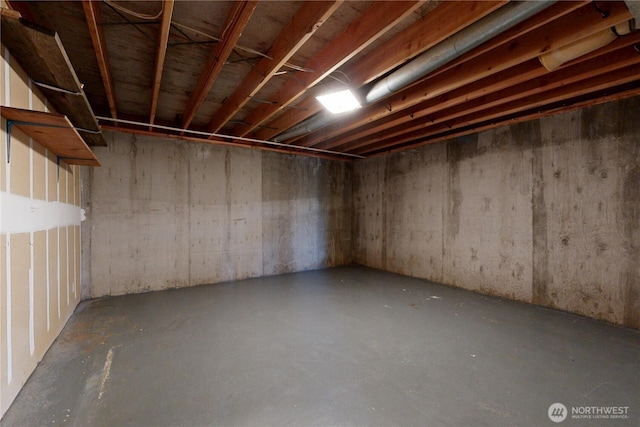 1220 Valley Vista Ave, Walla Walla, WA 99362 - view of unfinished below grade area