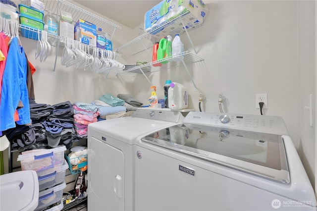 20620 76th Ave W Unit A, Edmonds, WA 98026 - laundry room featuring separate washer and dryer