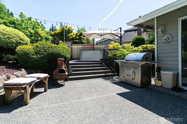 16605 71st Pl W, Lynnwood, WA 98037 - view of patio with a grill