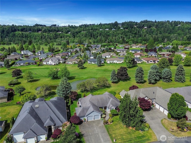 15127 148th Avenue Ct E, Orting, WA 98360 - aerial perspective of suburban area