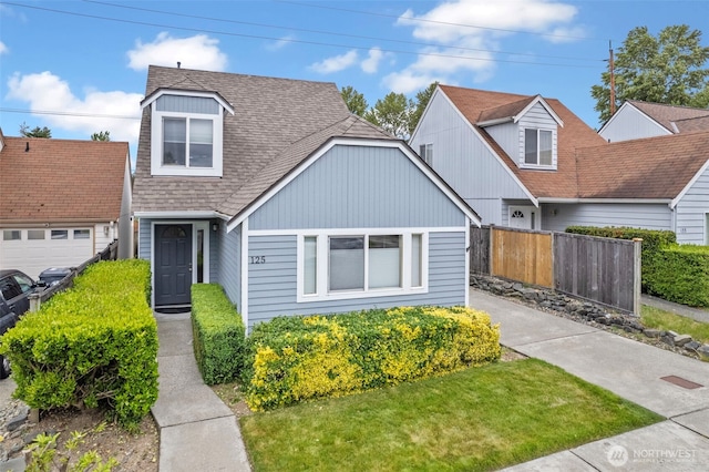 125 99th Street Ct E, Tacoma, WA 98445 - view of front of home featuring a shingled roof and board and batten siding
