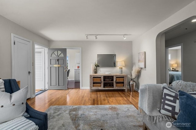 6050 36th Ave SW, Seattle, WA 98126 - living room with wood finished floors and baseboards
