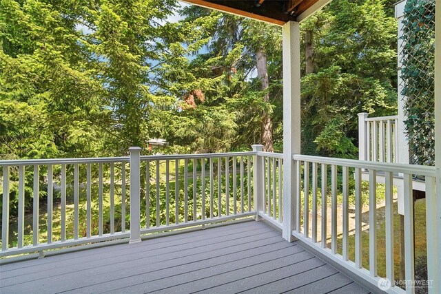 2419 S Meridian Unit B8, Puyallup, WA 98373 - view of deck