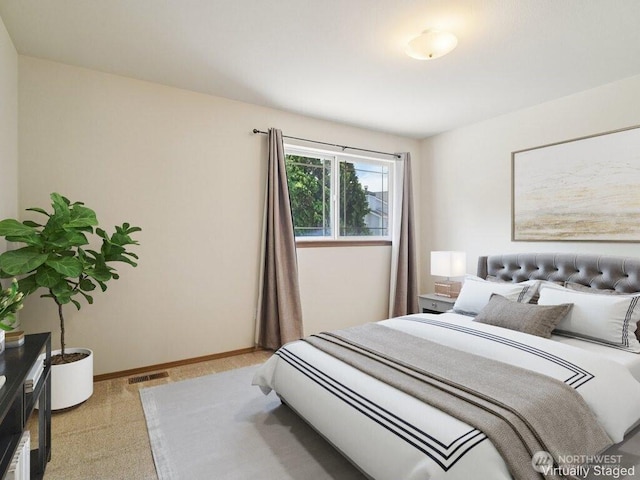 2419 S Meridian Unit B8, Puyallup, WA 98373 - bedroom with light carpet and baseboards