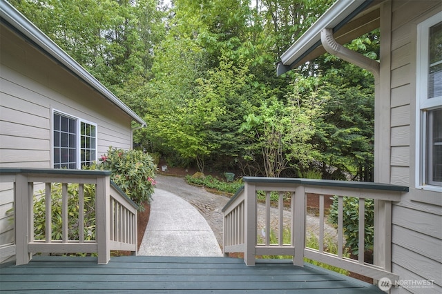 2660 NW Canal View Way, Poulsbo, WA 98370 - view of wooden terrace
