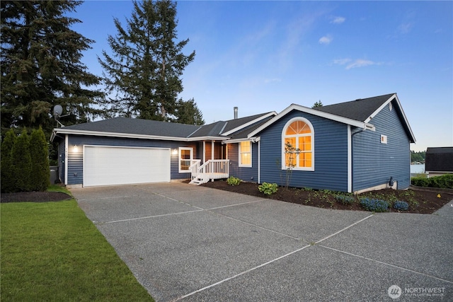 1420 Mitchell Rd, Lake Stevens, WA 98258 - ranch-style house featuring a garage and driveway