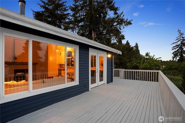 1420 Mitchell Rd, Lake Stevens, WA 98258 - view of wooden terrace