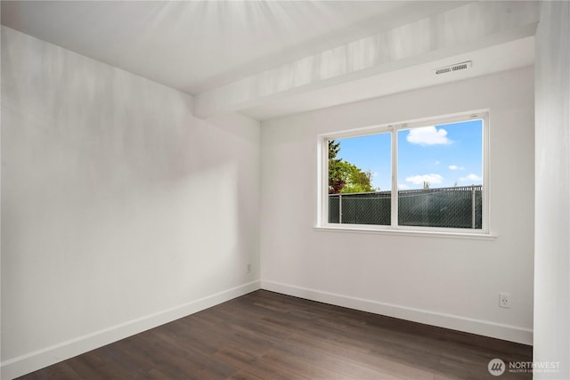 1420 Mitchell Rd, Lake Stevens, WA 98258 - unfurnished room with baseboards and dark wood finished floors